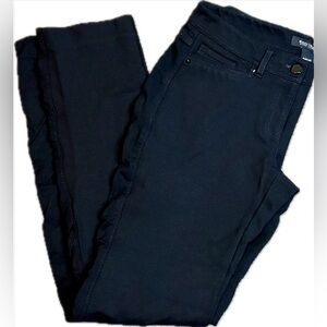 ✨White House Black Market WHBM Black Slim Leg Stretch Pants Straight Leg 2R